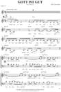 Thumbnail Gott ist gut - Chornoten für deutschen Gospel
