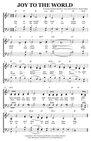 Thumbnail Joy to the world - Choir Sheet Music