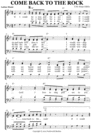 Thumbnail Come back to the Rock - Gospelsong