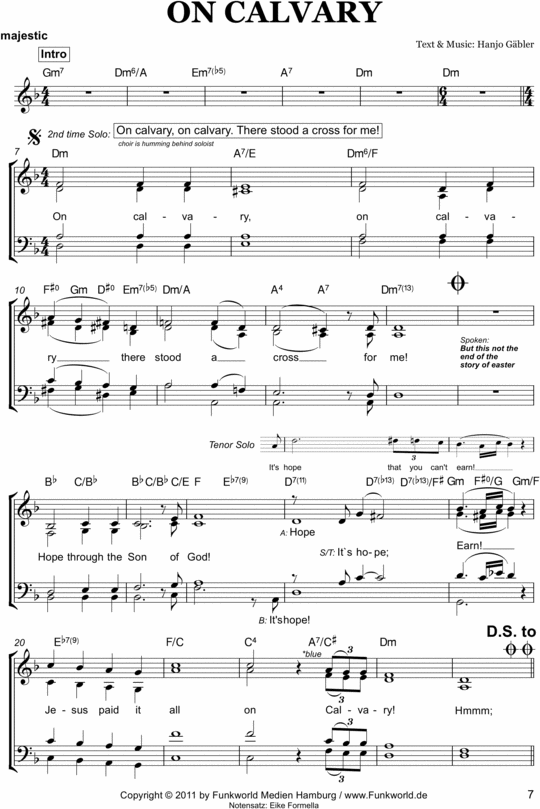 Product picture On calvary