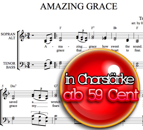 Product picture Amazing grace - Sheet Music