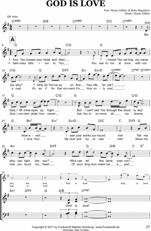 Product picture God is love