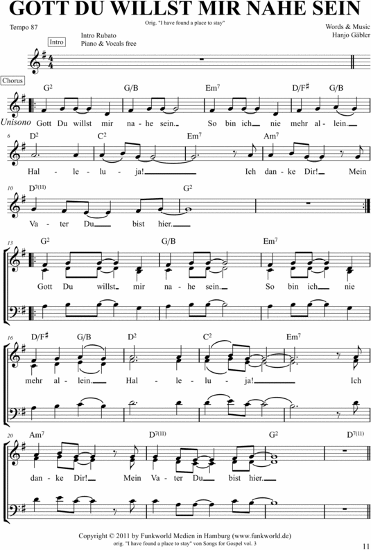 Product picture Gott Du willst mir nahe sein - Deutscher Gospel