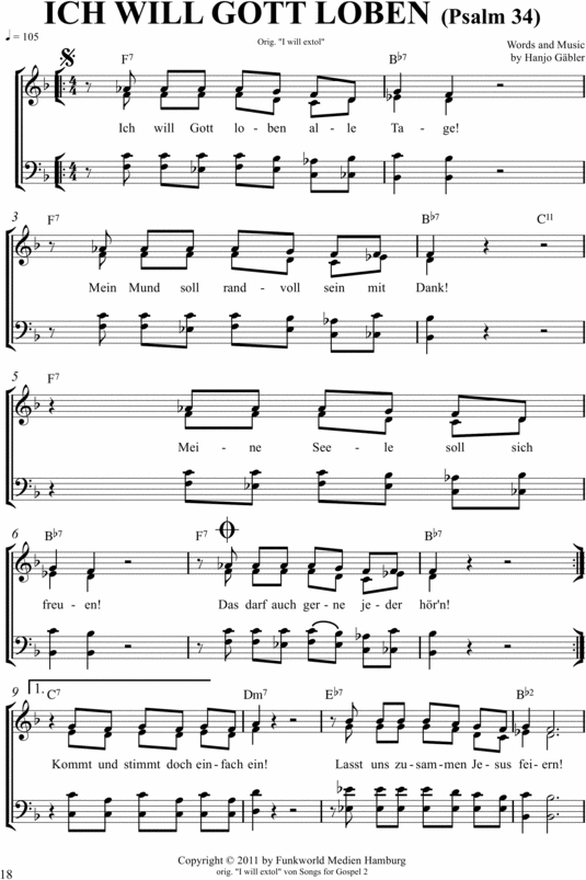 Product picture Ich will Gott loben - Deutscher Gospel