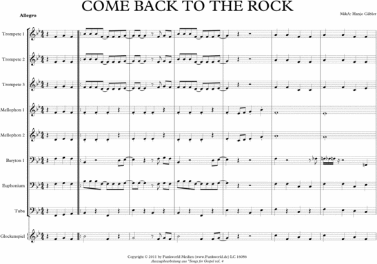 Product picture Come back to the rock for Marchingband