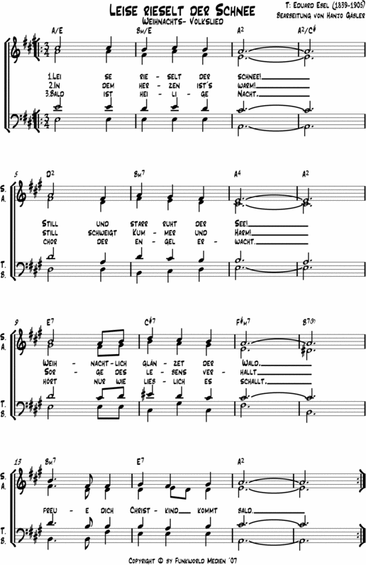 Product picture Leise rieselt der Schnee