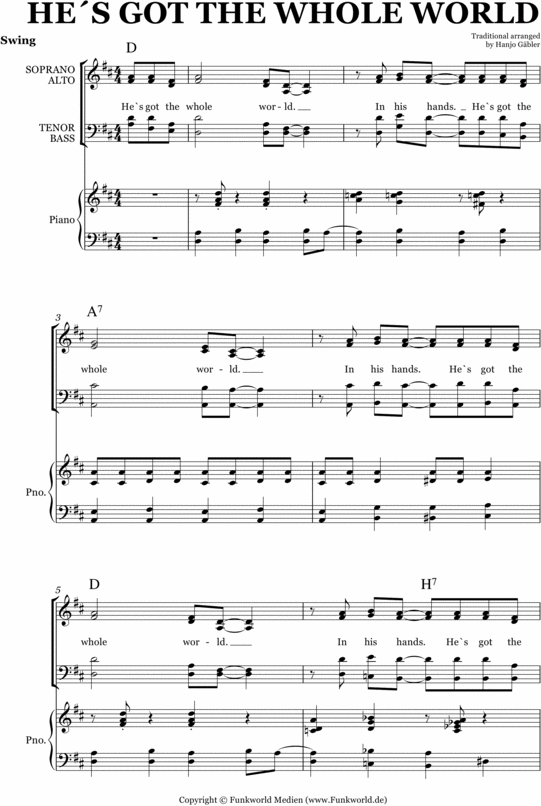 Product picture Hes got the whole world